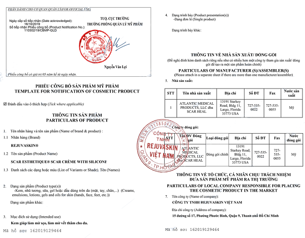 kem tri sẹo thâm