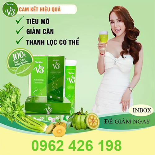 Viên sủi giảm cân V3